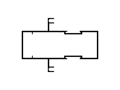 Travesaño paño fijo
